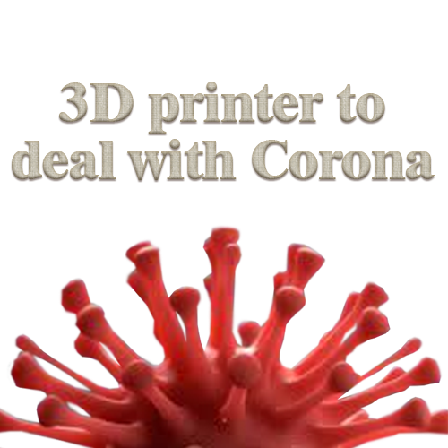 چاپگر سه بعدی برای مقابله با کرونا