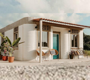 ساخت مسکن با پرینتر 3D